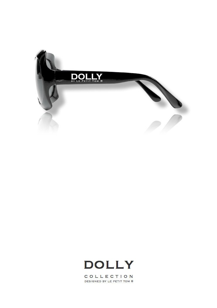 DOLLY by Le Petit Tom ® Retro SUNGLASSES black - DOLLY by Le Petit Tom ®