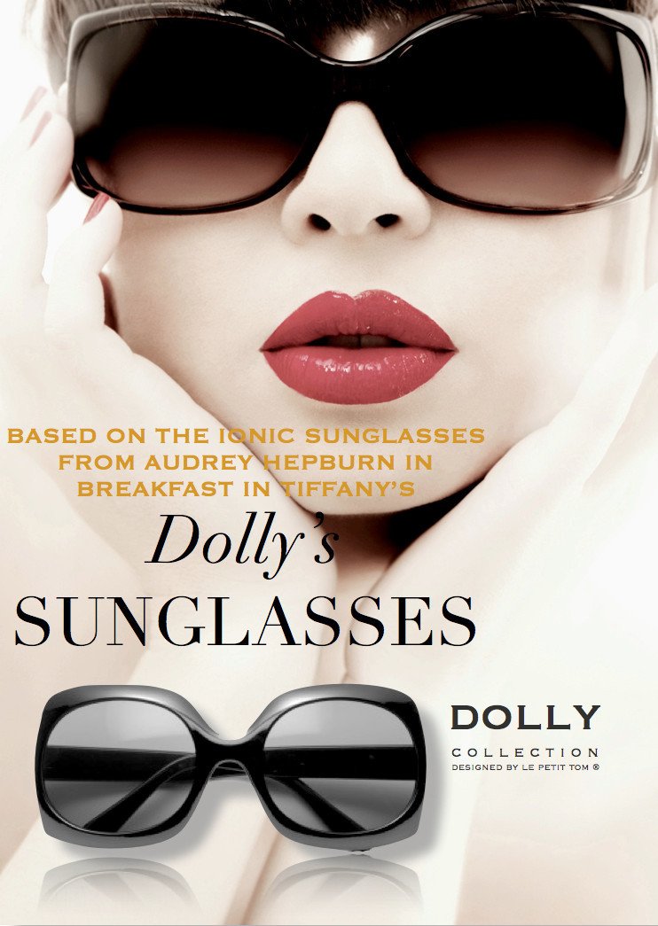 DOLLY by Le Petit Tom ® Retro SUNGLASSES black - DOLLY by Le Petit Tom ®