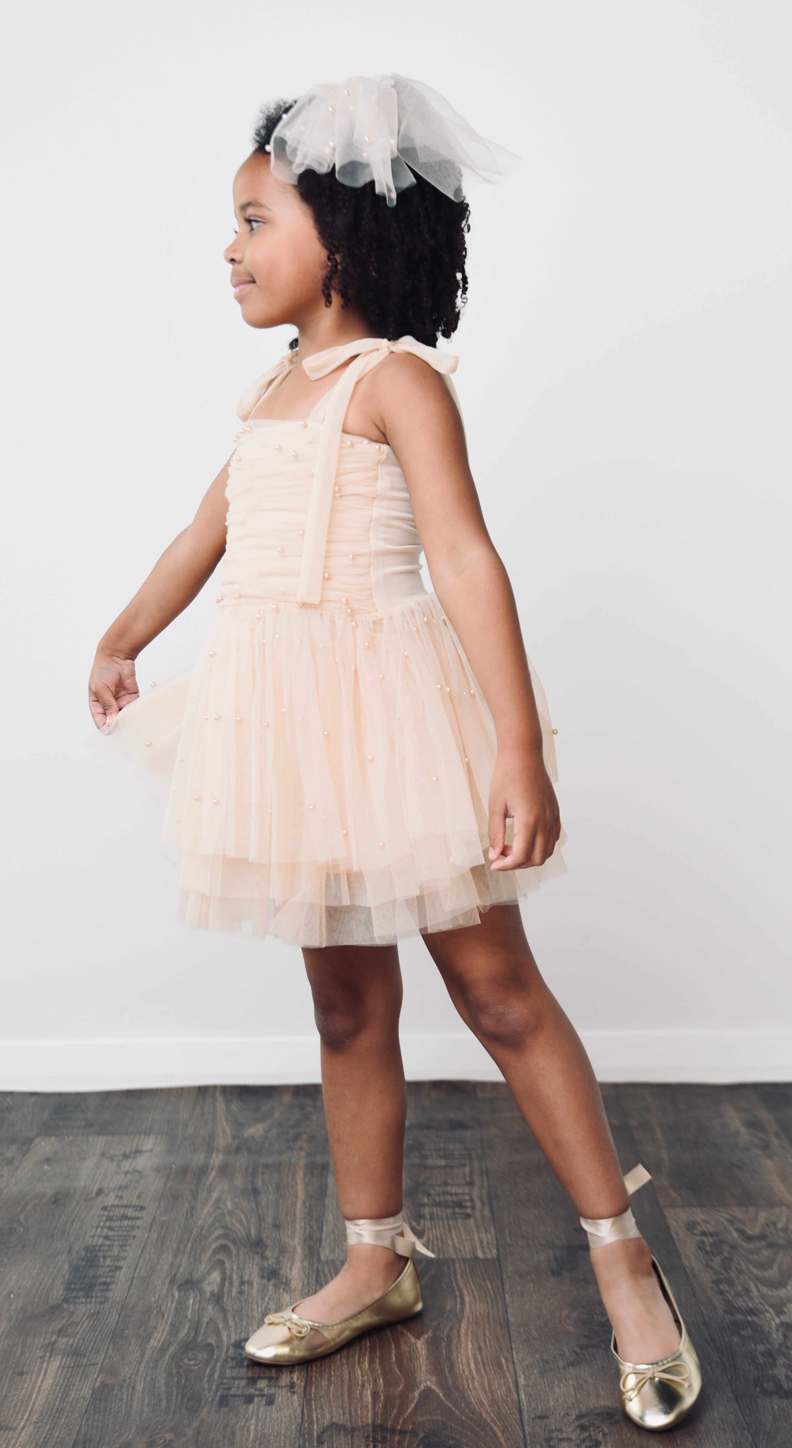 DOLLY® STARS &amp; MOON ⭐️ 🌙 VESTIDO DE HADA DE TUL rosa ballet