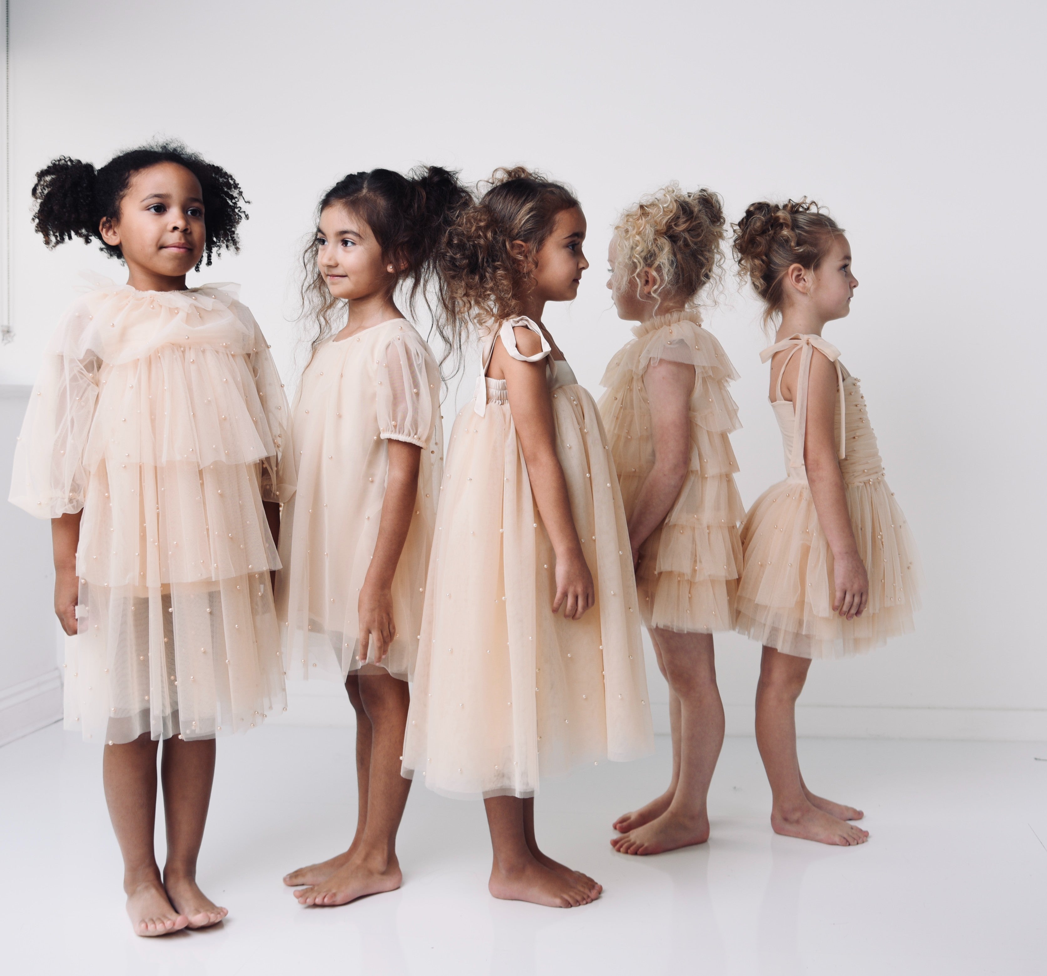 DOLLY® STARS &amp; MOON ⭐️ 🌙 VESTIDO DE HADA DE TUL rosa ballet