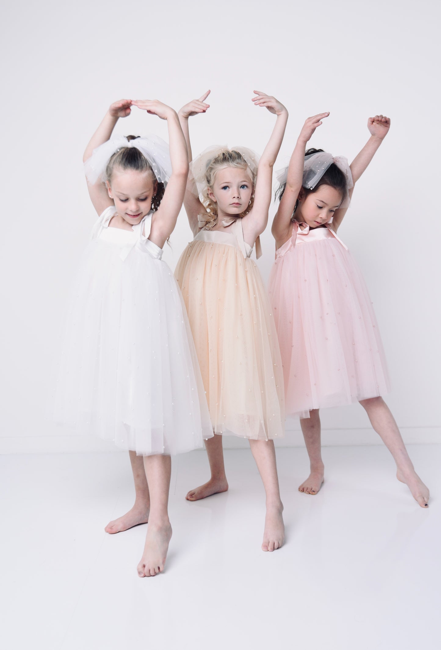 DOLLY® STARS &amp; MOON ⭐️ 🌙 VESTIDO DE HADA DE TUL rosa ballet