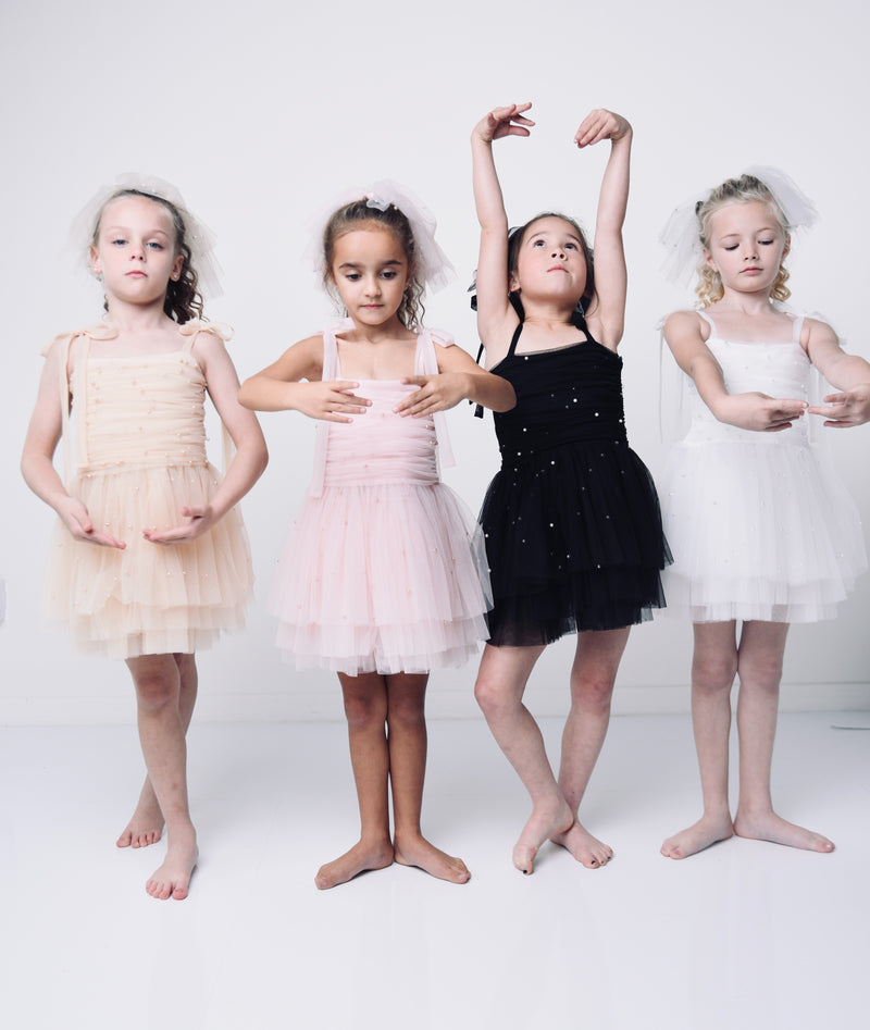 DOLLY® STARS &amp; MOON ⭐️ 🌙 VESTIDO DE HADA DE TUL rosa ballet
