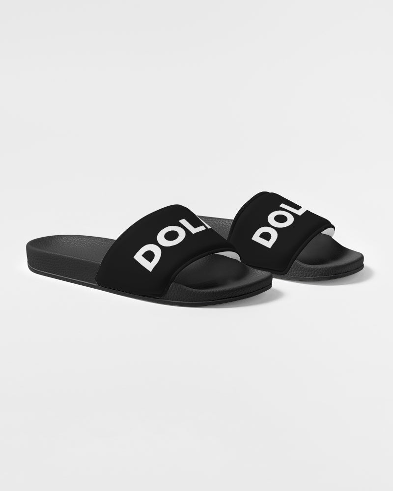 DOLLY LOGO SOLO BLACK Women's Slide Sandal