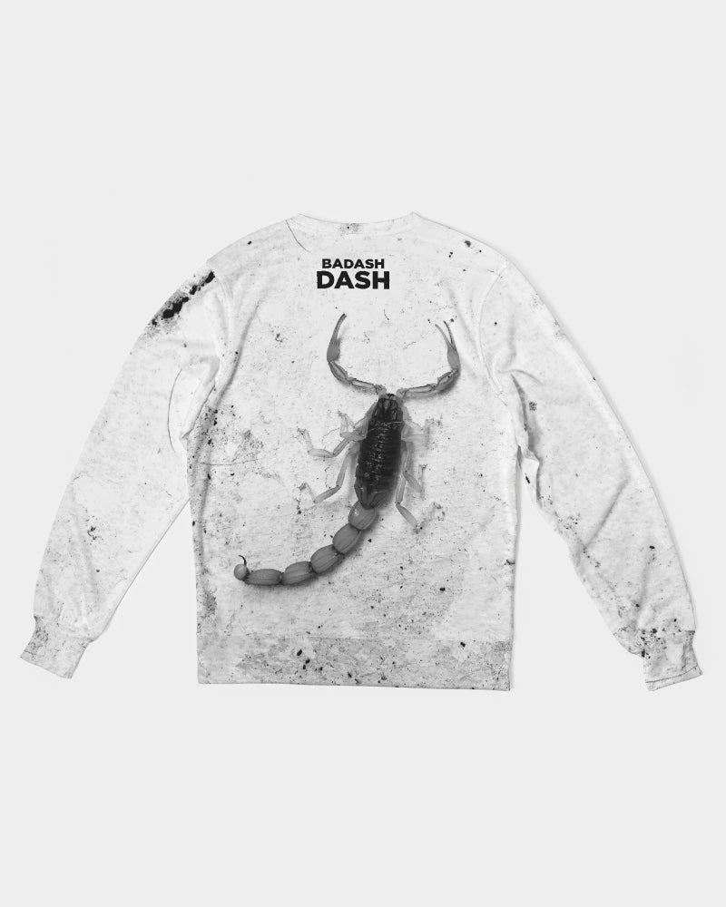 BADASH Men's Classic French Terry Crewneck Pullover