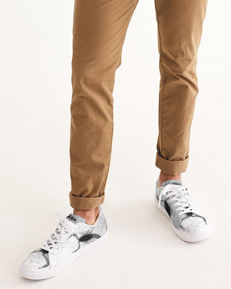 BADASH Men's Faux-Leather Sneaker
