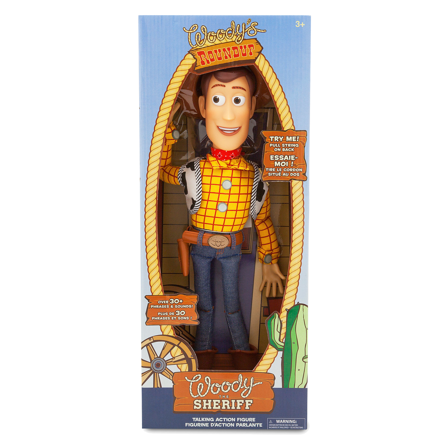 Toy Story Woody Original Muñeco que Habla Woody pop - Interactivo 