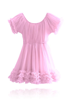 DOLLY by Le Petit Tom ® FRILLY DRESS strawberry