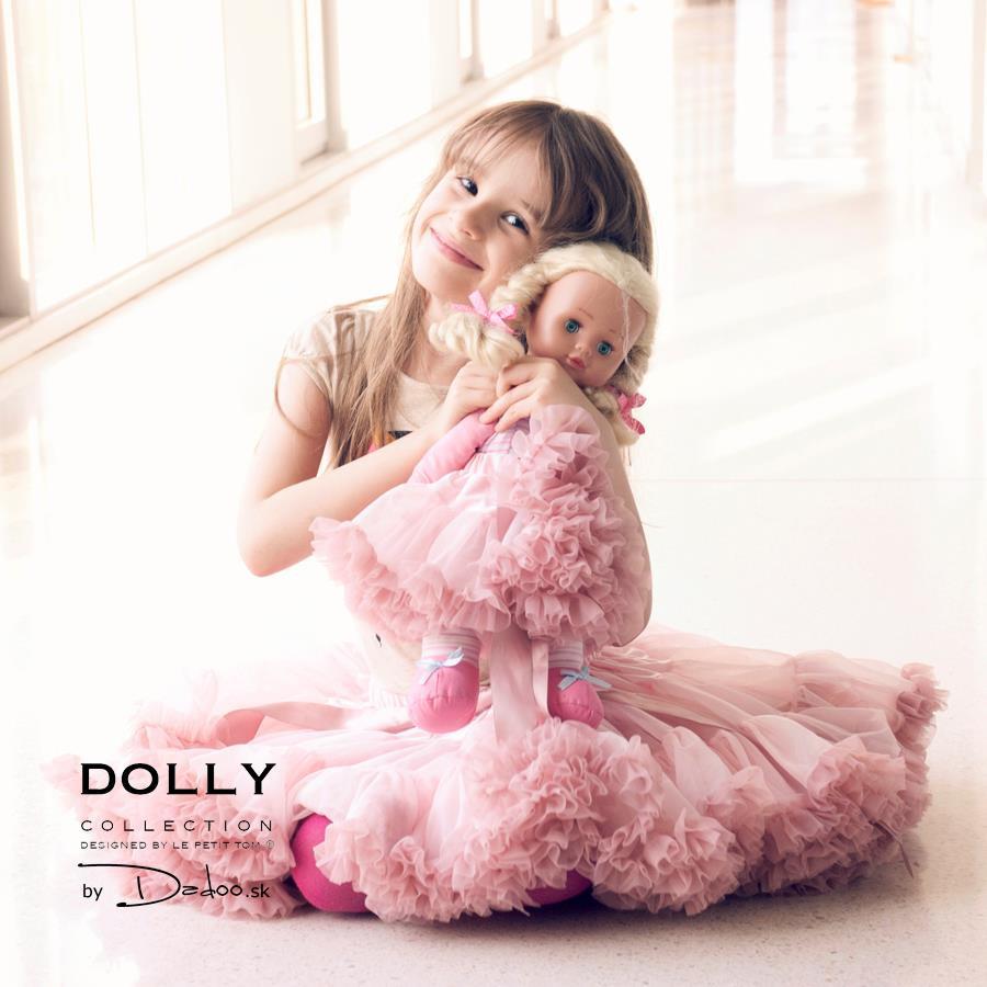 DOLLY by Le Petit Tom ® ISABELLA PINK pettiskirt rose & dusty pink - DOLLY by Le Petit Tom ®