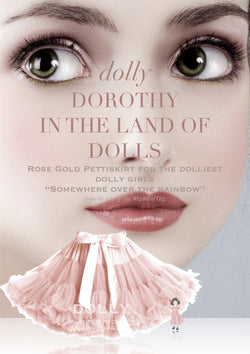 DOLLY by Le Petit Tom ® DOROTHY in the land of DOLLS pettiskirt ballet pink - DOLLY by Le Petit Tom ®